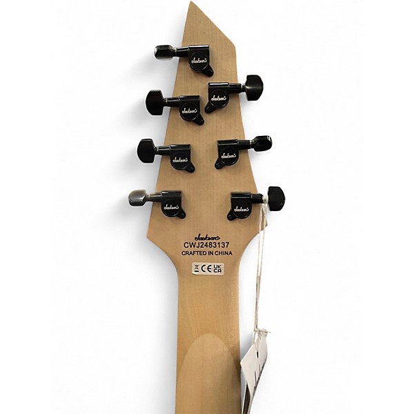 Used Jackson JS22-7 Dinky 7 String MATTE BLACK Solid Body Electric Guitar