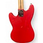 Used Squier Bronco Torino Red Electric Bass Guitar