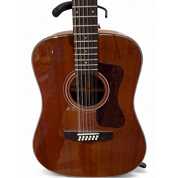 Used Guild D-1212E Natural 12 String Acoustic Electric Guitar
