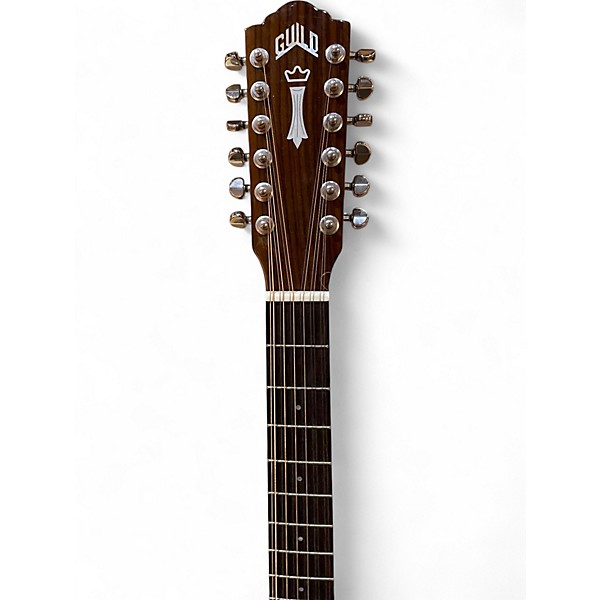 Used Guild D-1212E Natural 12 String Acoustic Electric Guitar