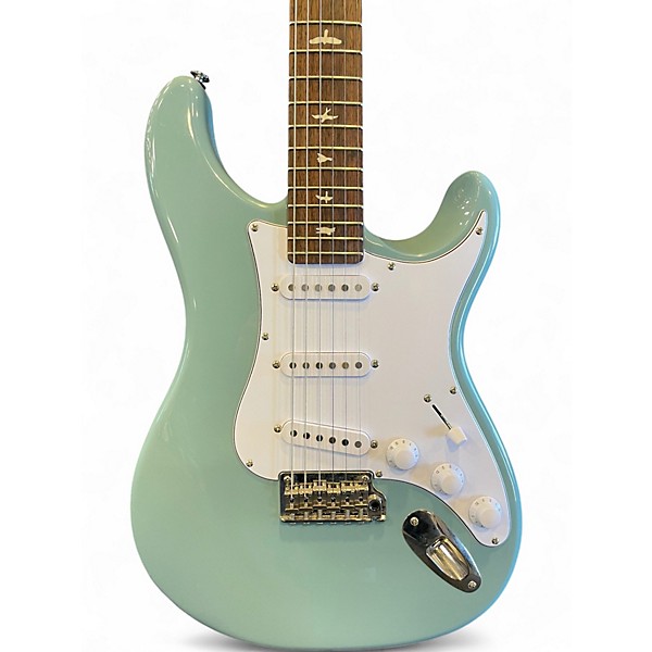 Used PRS SE Silver Sky Stone Blue Solid Body Electric Guitar