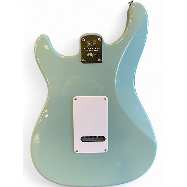 Used PRS SE Silver Sky Stone Blue Solid Body Electric Guitar