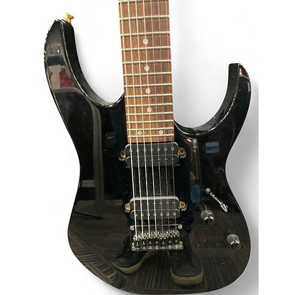 Used Ibanez RG7621 BLACK Solid Body Electric Guitar