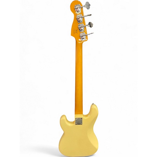 Used Squier Matt Freeman Signature Precision Bass White Electric Bass Guitar