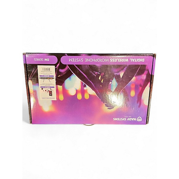 Used Nady DW-44 Lapel Lavalier Wireless System