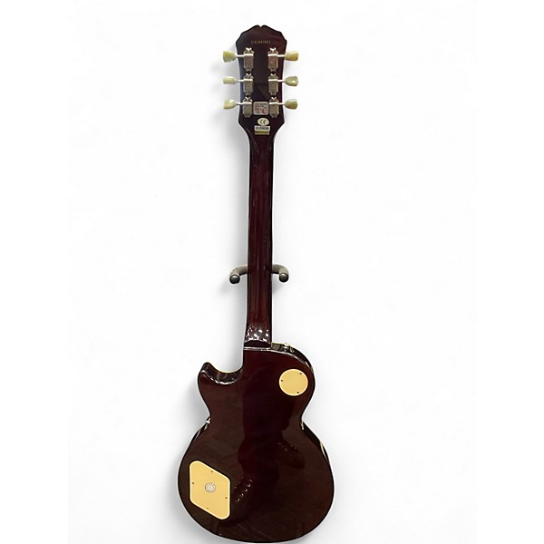 Used Epiphone Less Paul Standard 2 Tone Sunburst Acoustic Guitar