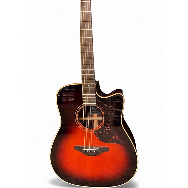 Used Yamaha A3R Tobacco Sunburst Acoustic Electric Guitar