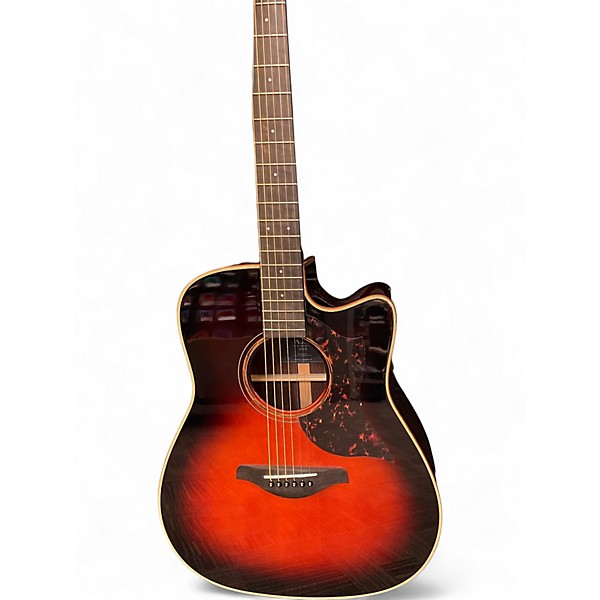 Used Yamaha A3R Tobacco Sunburst Acoustic Electric Guitar