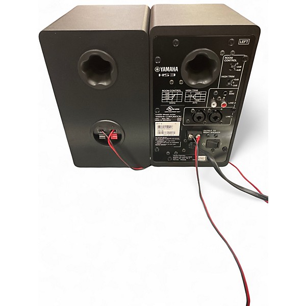 Used Yamaha HS3 STUDIO MONITOR PAIR Powered Monitor