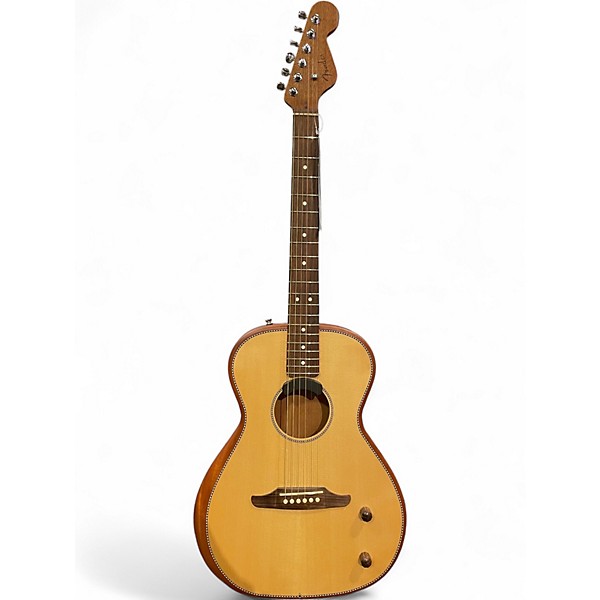Used Fender HIGHWAY SERIES PARLOR  Natural Acoustic Electric Guitar