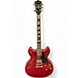 Used Washburn HB35 Cherry Red Hollow Body Electric Guitar thumbnail