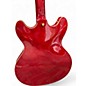 Used Washburn HB35 Cherry Red Hollow Body Electric Guitar