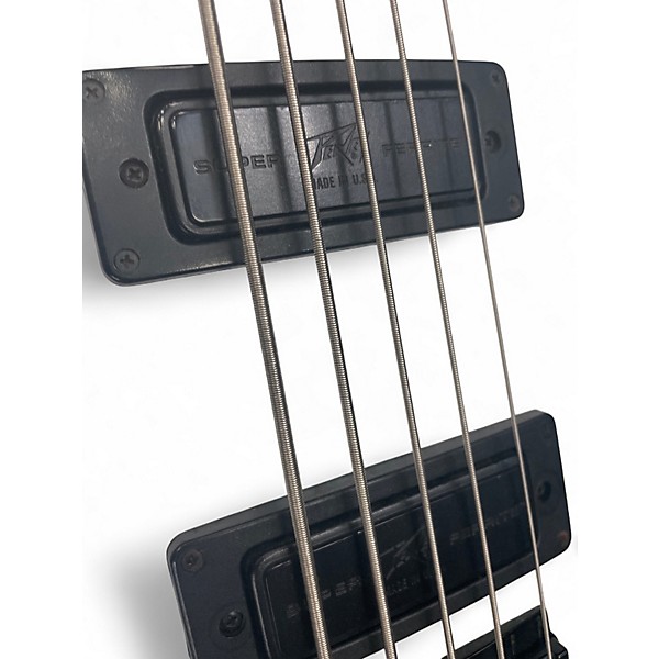 Used Peavey Dyna Bass 5 White Electric Bass Guitar