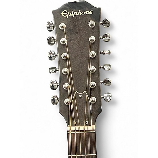 Used Epiphone FT160 Texan 12 2 Color Sunburst 12 String Acoustic Guitar