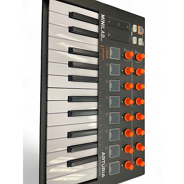 Used Arturia Minilab MKII MIDI Controller