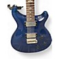 Used PRS Custom 22 10 Top Aqua Blue Solid Body Electric Guitar thumbnail