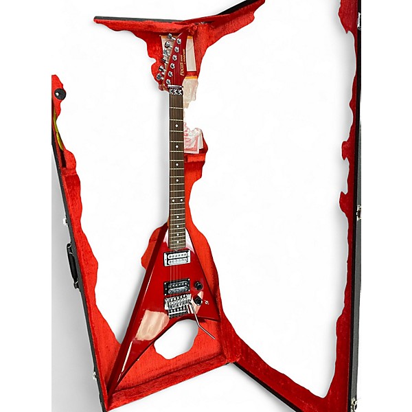 Used Kramer Focus 4000 Crimson Red Solid Body Electric Guitar