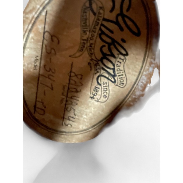 Vintage 1982 Gibson ES347 Heritage Cherry Sunburst Solid Body Electric Guitar