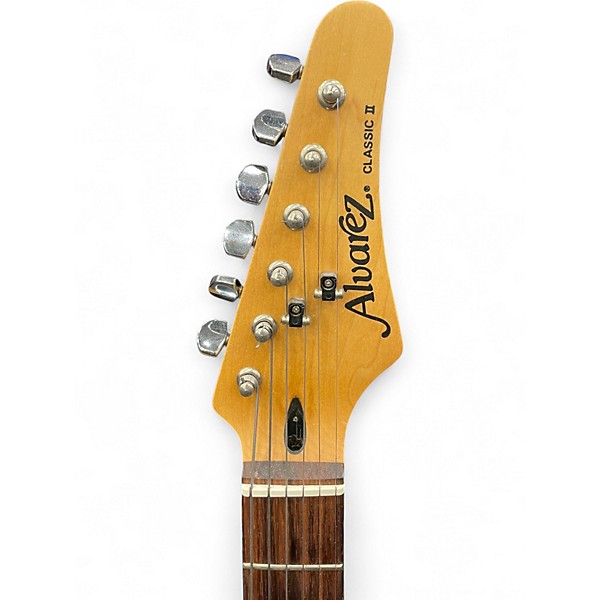 Used Alvarez stratocaster 3 Color Sunburst Solid Body Electric Guitar