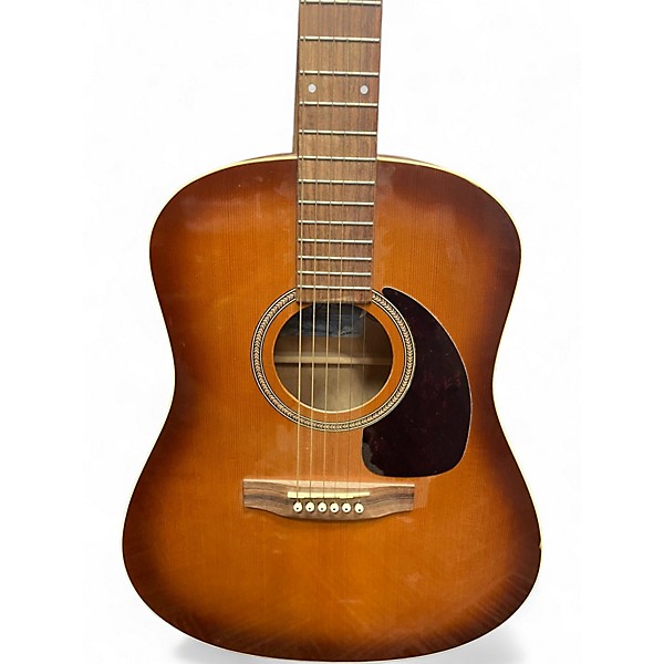 Used Seagull S6 Brown Acoustic Guitar