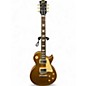 Used Gibson Custom Shop True Historic 1957 Les Paul Standard Gold Top Solid Body Electric Guitar thumbnail