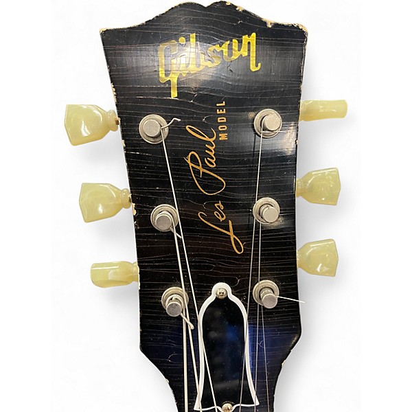 Used Gibson Custom Shop True Historic 1957 Les Paul Standard Gold Top Solid Body Electric Guitar