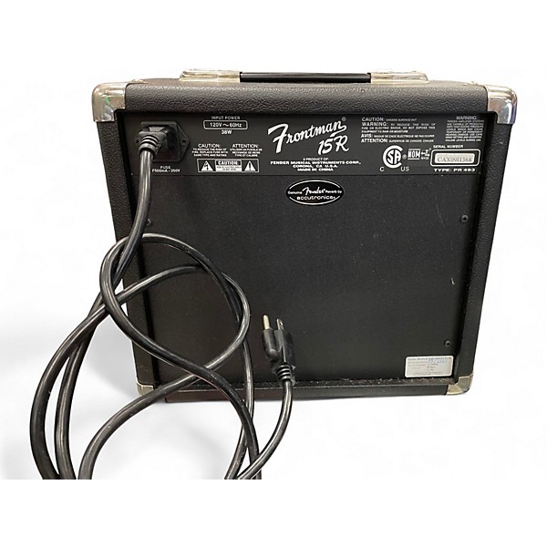 Used Fender Frontman 15R 1X8 15W Guitar Combo Amp