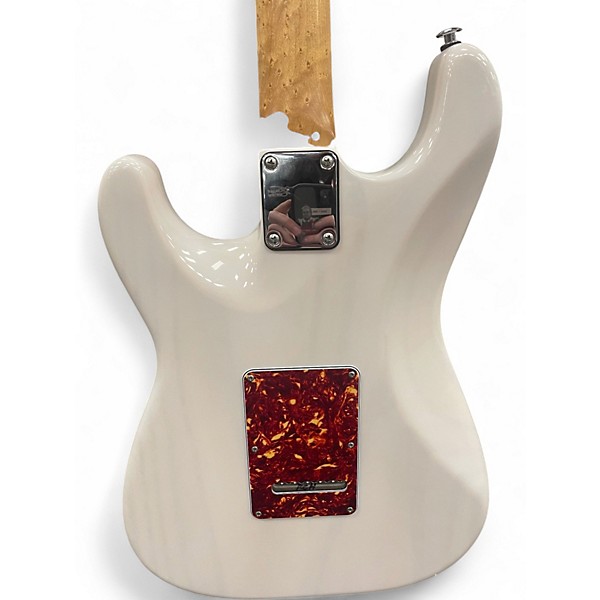 Used Suhr Classic S Paulownia Trans White Solid Body Electric Guitar