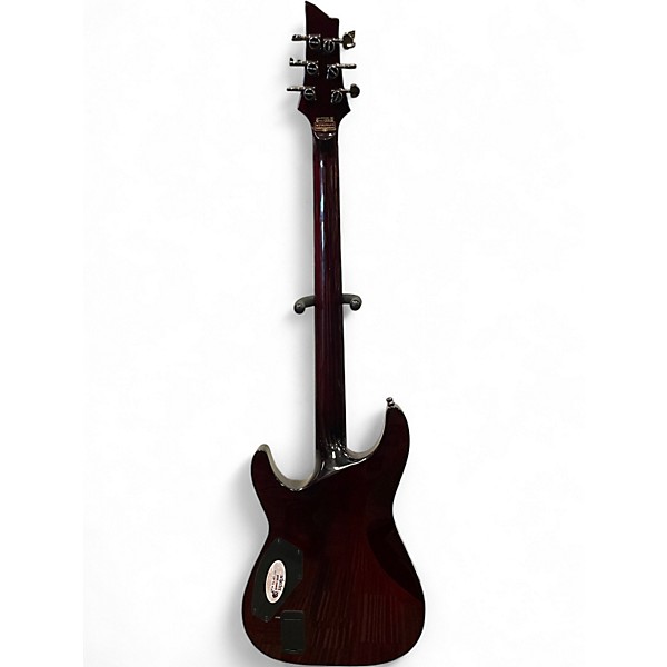 Used 2025 Schecter Guitar Research HELLRAISER CIV Black Cherry Electric Bass Guitar