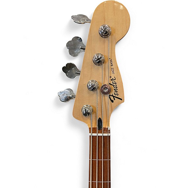 Used Parts J STYLE FRETLESS Sunburst Electric Bass Guitar