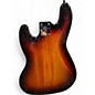 Used Parts J STYLE FRETLESS Sunburst Electric Bass Guitar