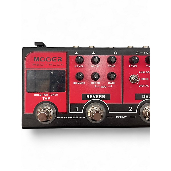 Used Mooer Red Truck Effect Processor