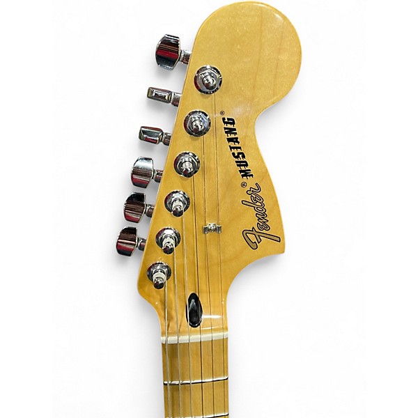 Used 2021 Fender Modern Player Mustang Sienna Sunburst Solid Body Electric Guitar