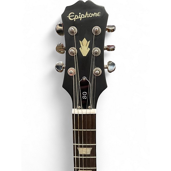 Used Epiphone SG SATIN WALNUT Solid Body Electric Guitar