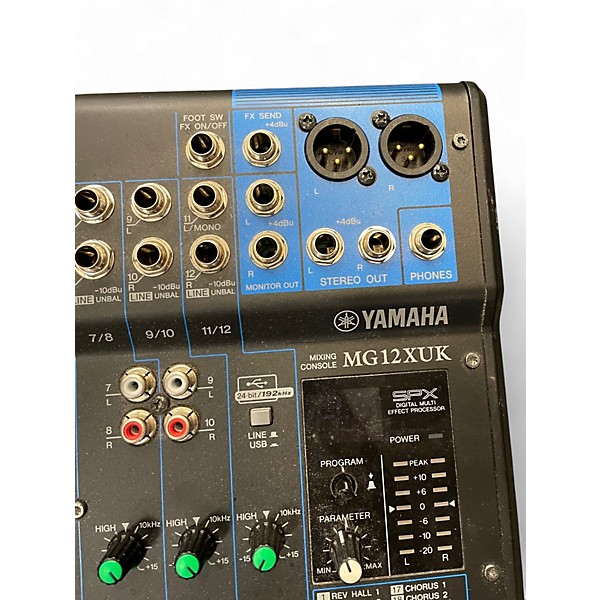 Used Yamaha MG12XUK Unpowered Mixer