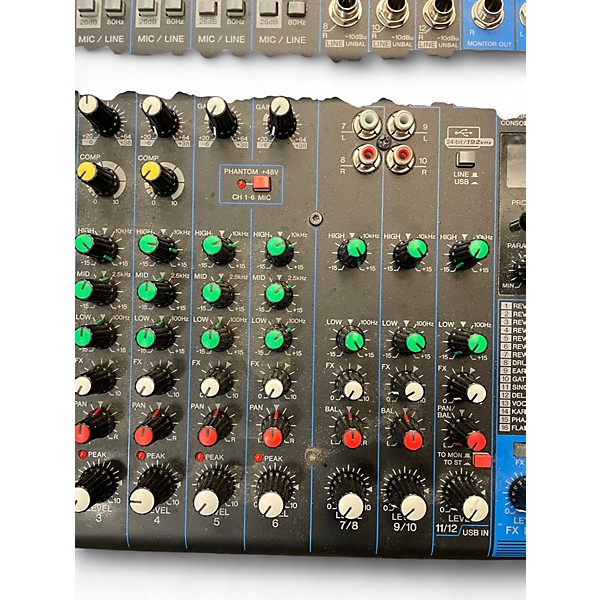 Used Yamaha MG12XUK Unpowered Mixer