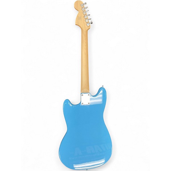 Used Squier Sonic Mustang HH California Blue Solid Body Electric Guitar
