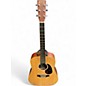 Used Martin X1-DE CUSTOM Natural Acoustic Electric Guitar thumbnail