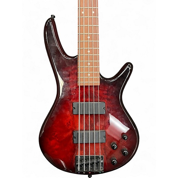 Used Ibanez GSR205SM Spalted Maple Electric Bass Guitar