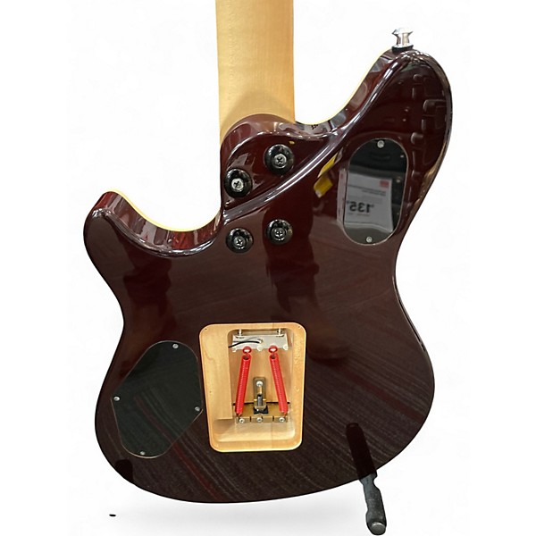 Used EVH Wolfgang Special mij amber quilt Solid Body Electric Guitar