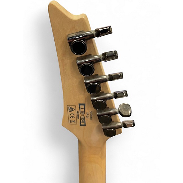 Used Ibanez S570AH Trans Black Solid Body Electric Guitar