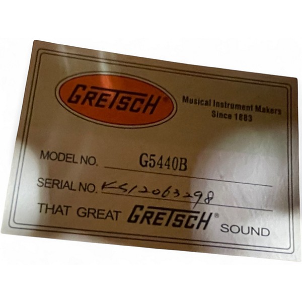 Used Gretsch Guitars ELECTROMATIC G5440B BLACK Electric Bass Guitar