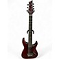 Used Schecter Guitar Research Hellraiser c1-7 Black Cherry Solid Body Electric Guitar thumbnail