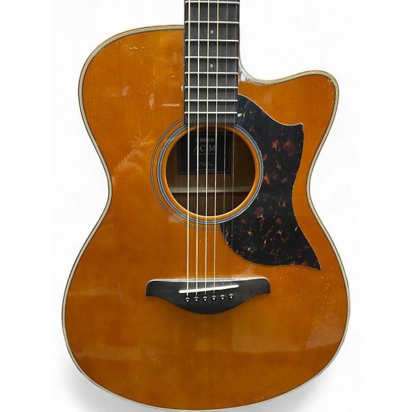 Used Yamaha AC1M Natural Acoustic Electric Guitar
