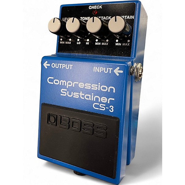 Used BOSS CS3 Compressor Sustainer Effect Pedal