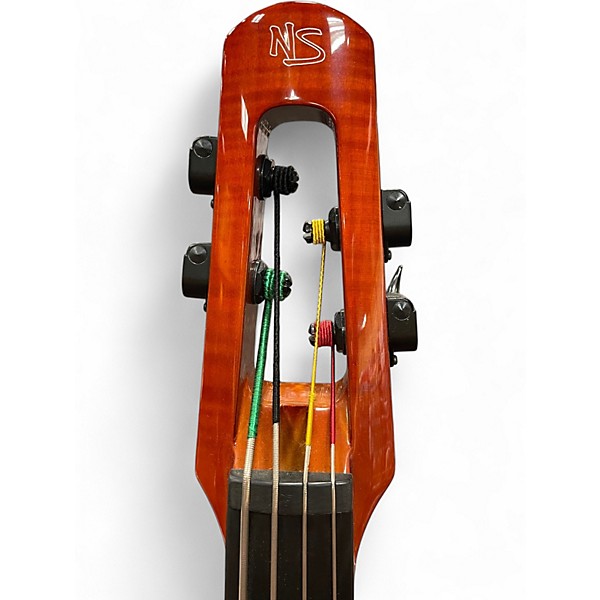 Used Ns Designs WAV4c Series 4-String Omni Bass AMBER BURST Upright Bass