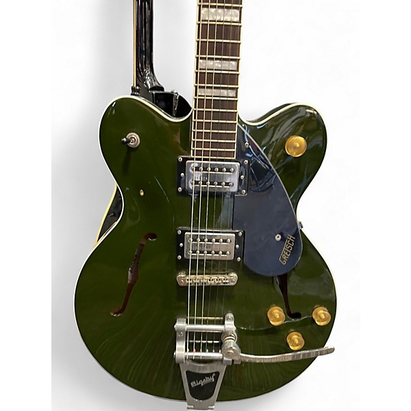 Used Gretsch Guitars G2622T Green Hollow Body Electric Guitar