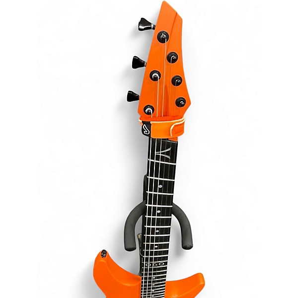 Used Aristides 060S MULTI-SCALE Orange (Raw Injected) Solid Body Electric Guitar