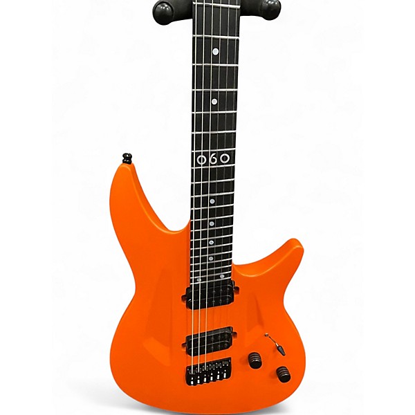 Used Aristides 060S MULTI-SCALE Orange (Raw Injected) Solid Body Electric Guitar