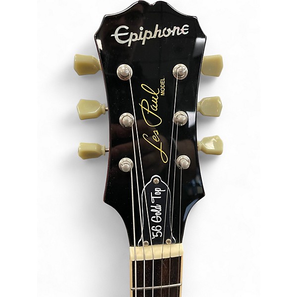 Used 2014 Epiphone 56 GOLDTOP LES PAUL GOLDTOP Solid Body Electric Guitar
